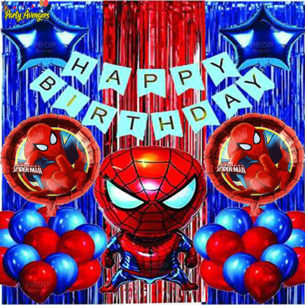 spiderman-theme-party-avengers